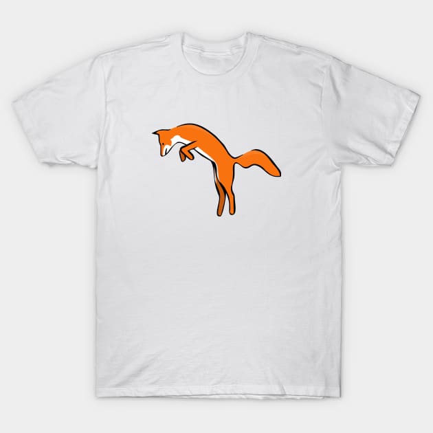 Fox T-Shirt by scdesigns